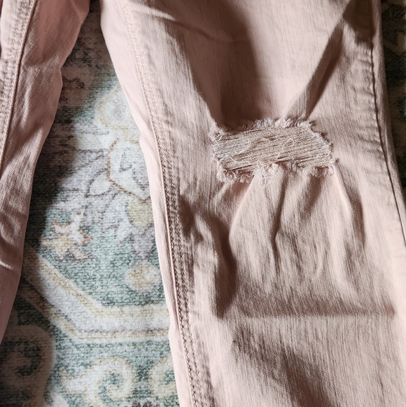 LC Lauren Conrad Women's Skinny Jeans - Light Pink - Picture 3 of 5